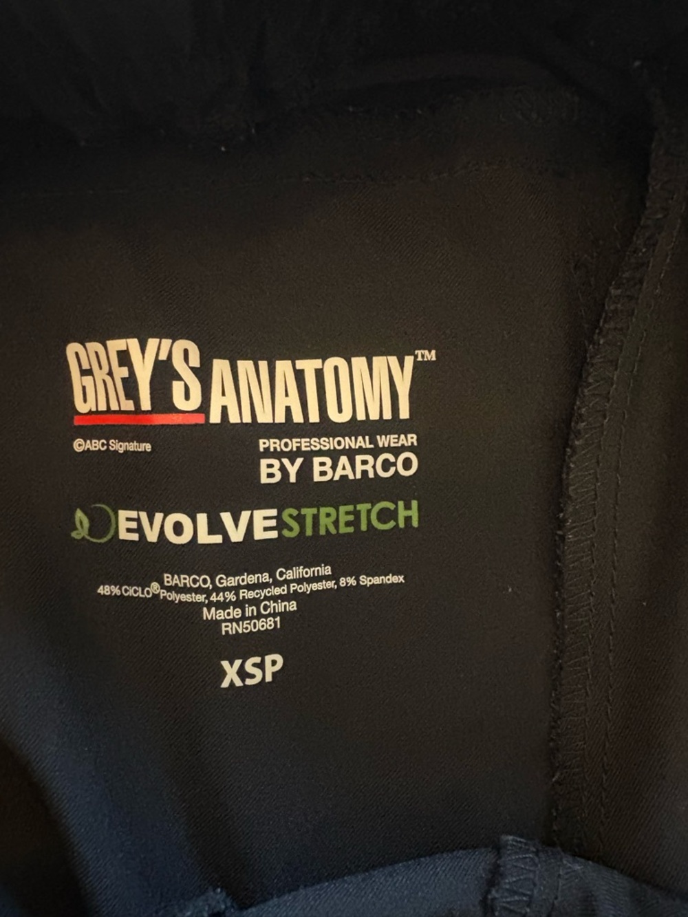 Barco Uniforms Black Women's Cargo-style scrubs - Picture 4 of 5